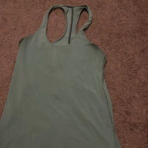 Green lulu tank racer back 4